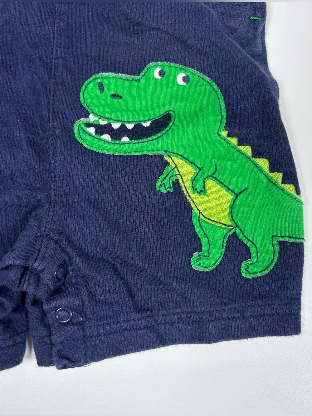 Carter’s Baby Boy 2 Outfit Bundle 9M Tiger & Dinosaur Shortall Matching Sets